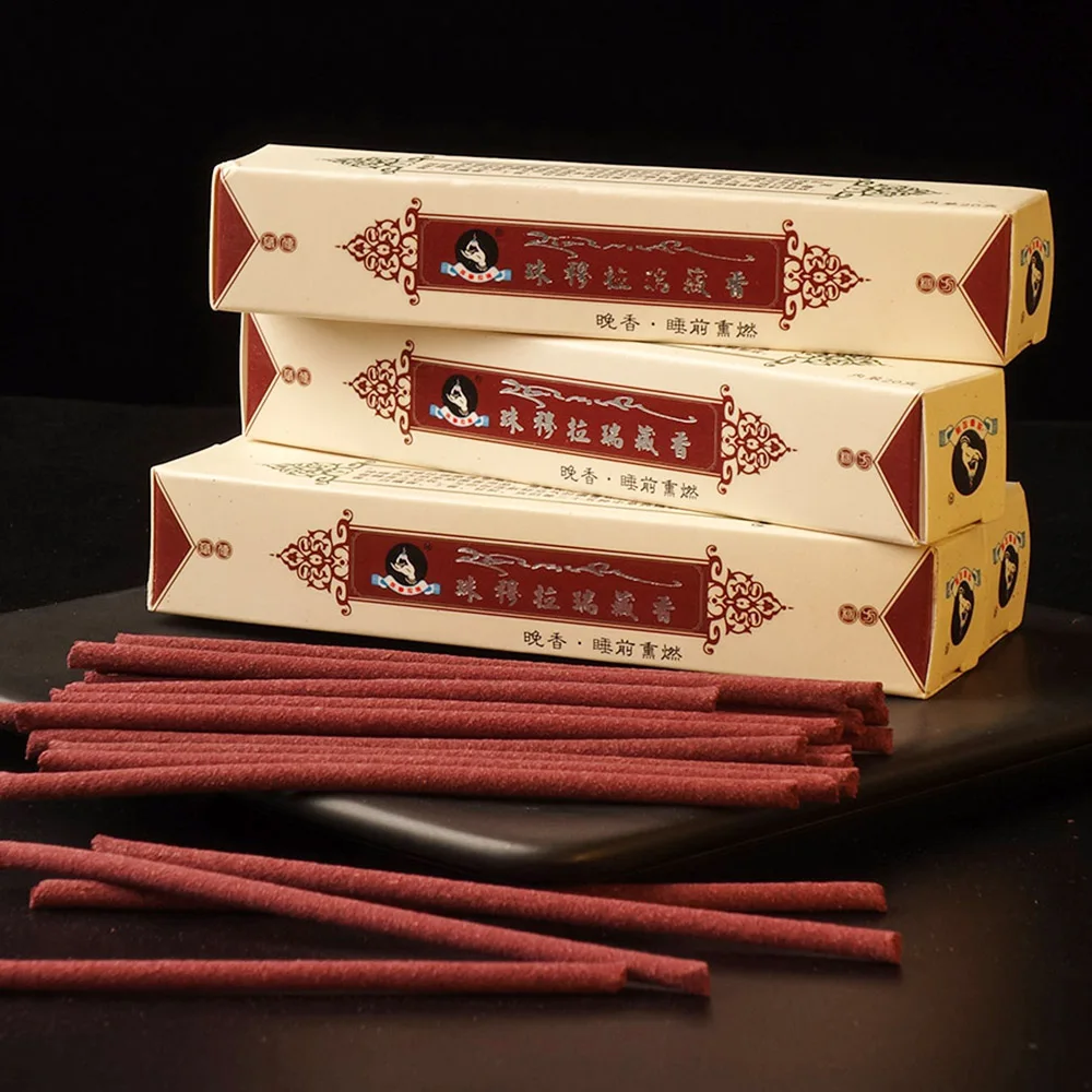 Tibetan Handmade Incense Stick Aromatic Physiotherapy Meditation Home Decorations Relax Mood Inhibit Bacteria