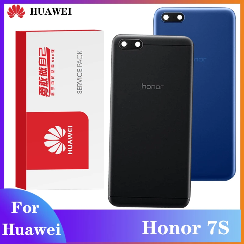 Оригинальный сменный задний корпус для Huawei Honor 7S задняя крышка аккумулятор с