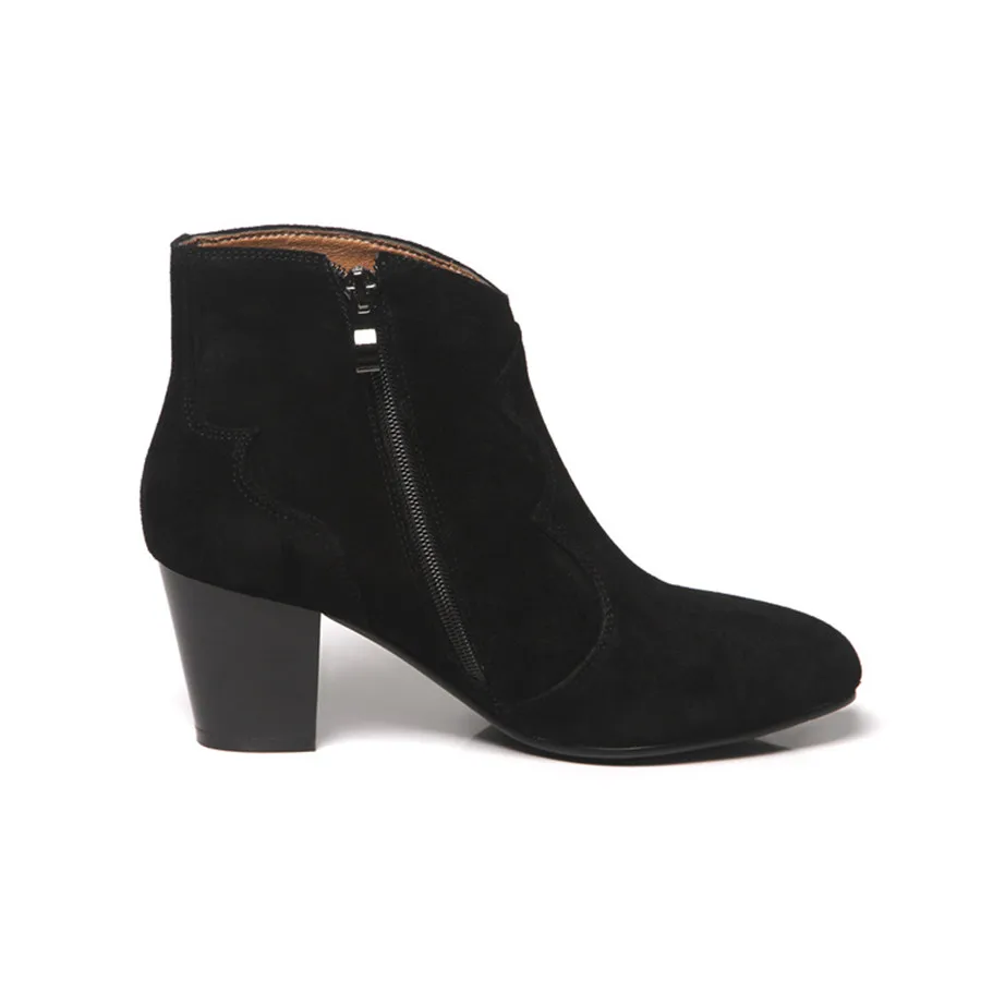 Женские кожаные ботинки большого размера в Корейском стиле зима 2017 | Обувь