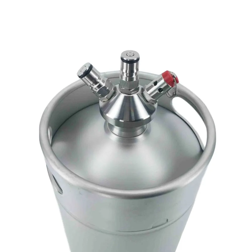 Мини-диспенсер для Keg Tap из нержавеющей стали с блокировкой KEG-BALL нарезная головка