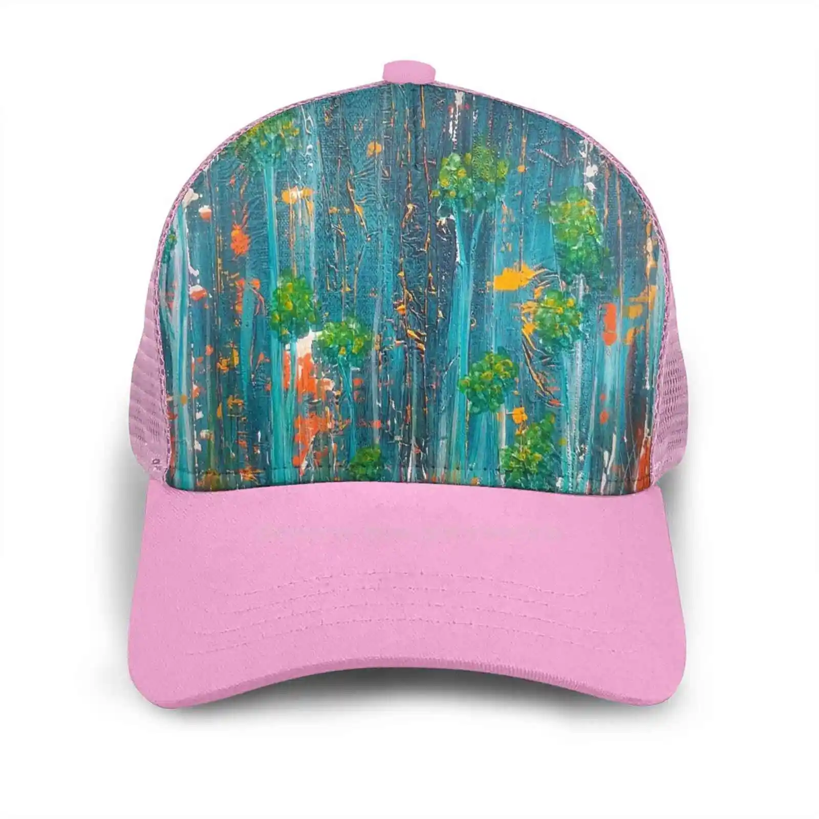 

Down In The Forest Baseball Hat For Outdoor Sports Cap Forest Trees Top Clique