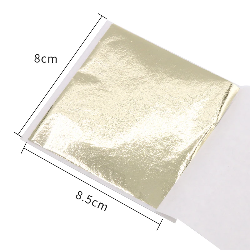 Оптовая продажа имитация золотых листьев Тайваньская фольга из сплава цвет