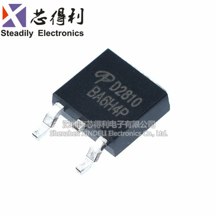 10 шт./лот Новый AOD2810 N-Channel Field Effect MOS транзистор 46A 80V TO252 D2810