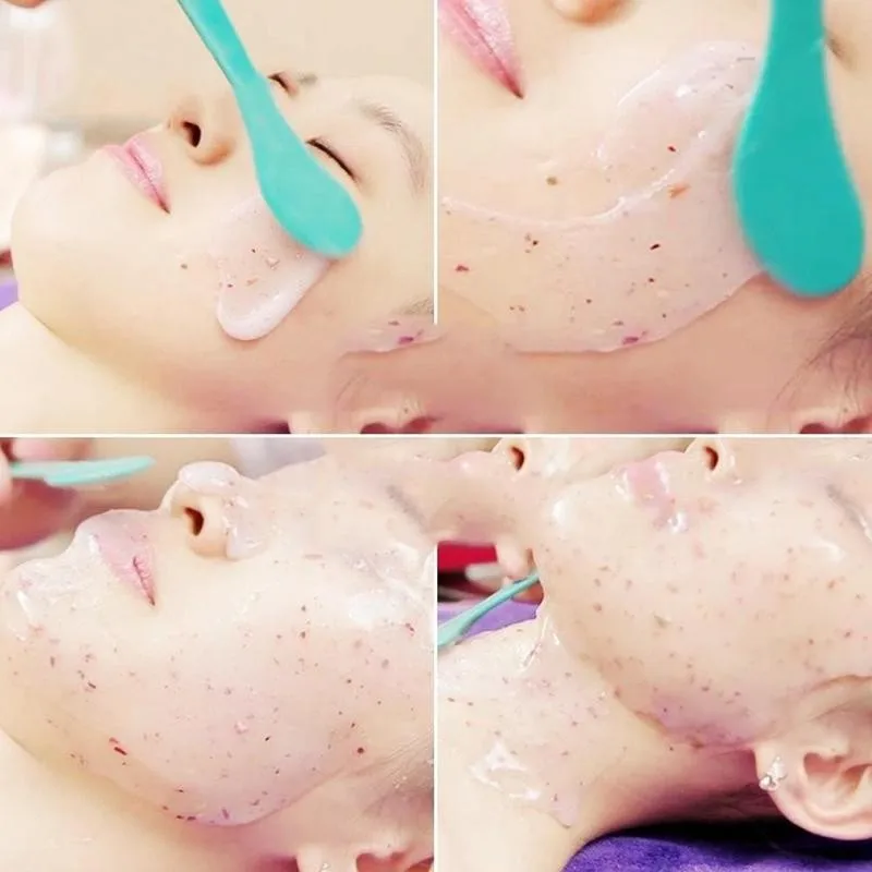 DIY маска для лица спа коллаген Роза Гиалуроновая кислота мягкая от старения