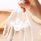 Прозрачные пластиковые одноразовые перчатки для приготовления пищи, барбекю, 50100 шт.
