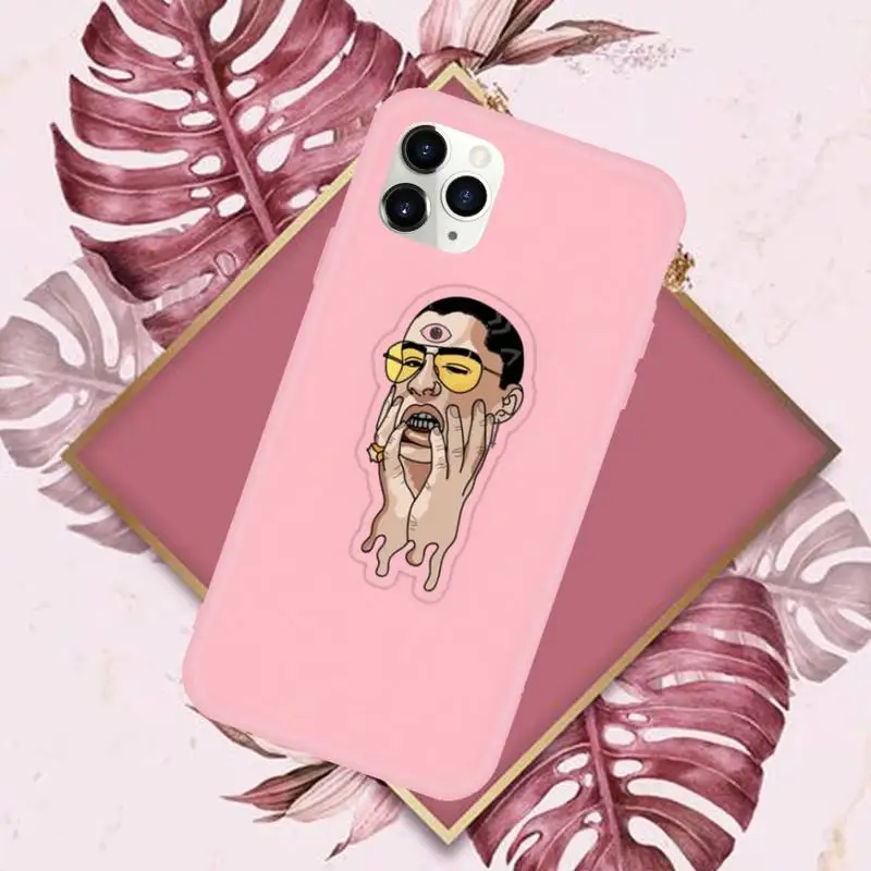 

Supernatural Jared Padalecki Phone Case Pink Candy Color for iPhone 11 12 mini pro XS MAX 8 7 6 6S Plus X SE 2020 XR