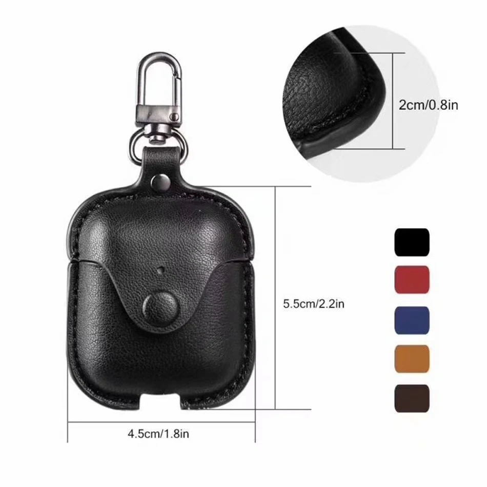 Брендовый чехол для наушников Airpods Pro Роскошный кожаный Apple Air Pods 3 s Earpods наушники с