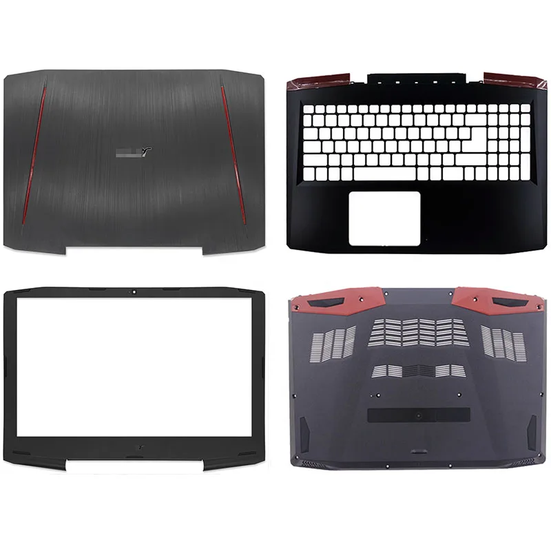 

Новинка, задняя крышка для ноутбука Acer VX15 VX5-591G N16C7/Передняя панель/Упор для рук/Нижняя крышка A B C D, Черная