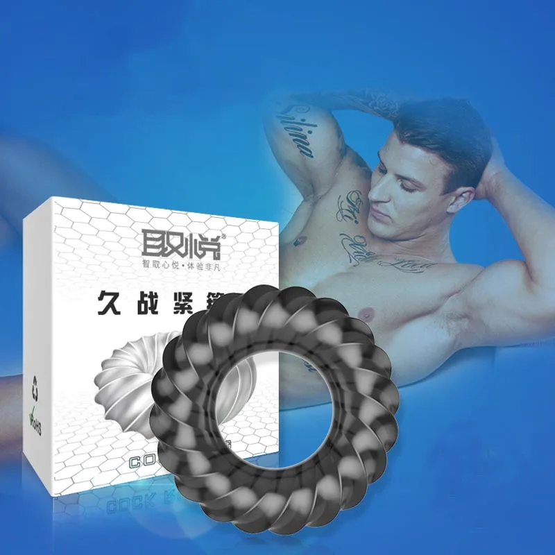 Мужское Силиконовое кольцо на пенис для взрослых вагинальный презерватив