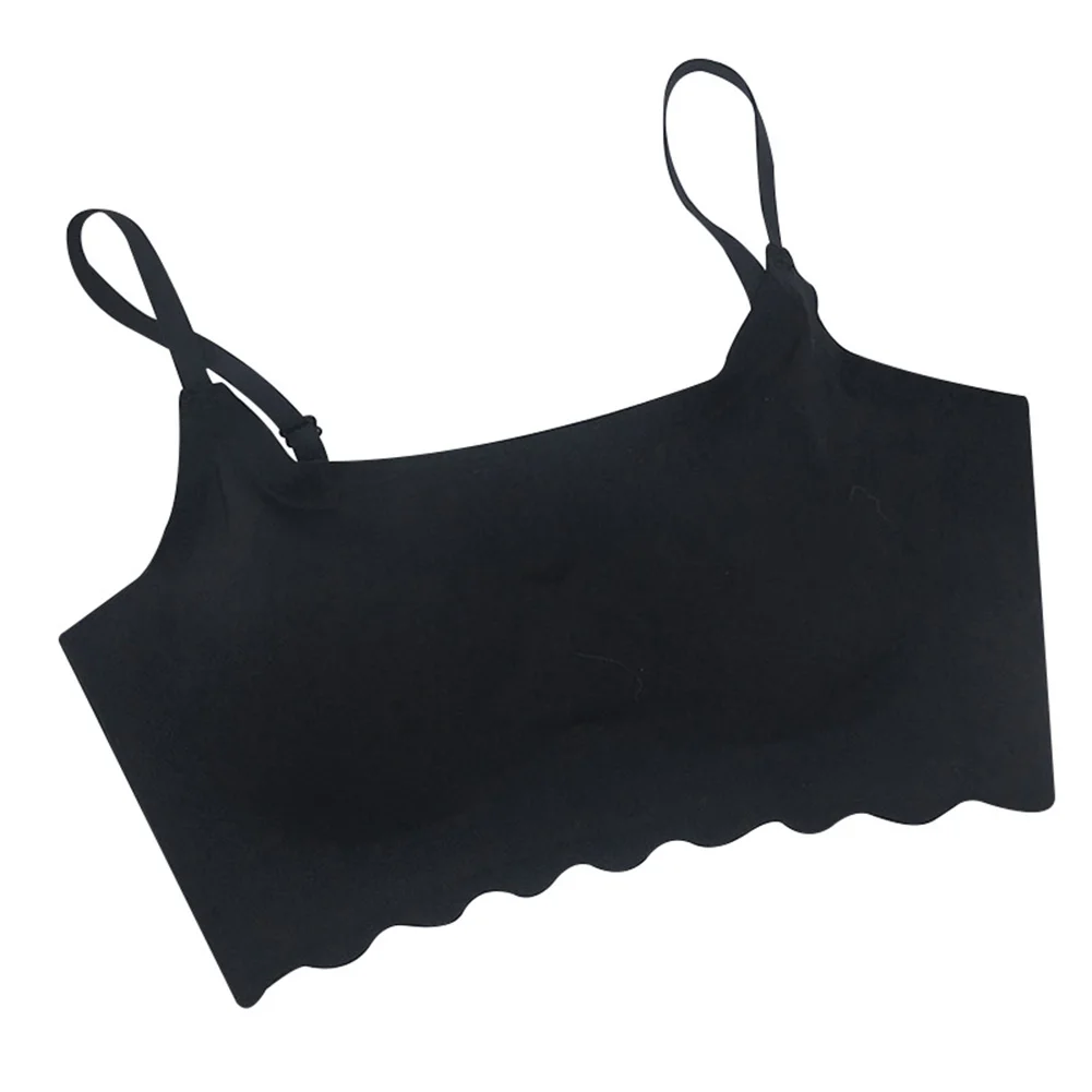 Хорошая здоровый бесшовный мягкий спортивный бюстгальтер без косточек для сна с