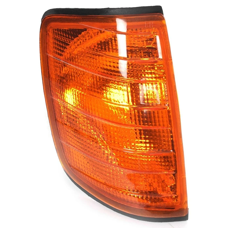 

Car L+R Amber Corner Lights Turn Signal Lights for Mercedes W124 E-Class Sedan 1985-95 1248260043 1248260143