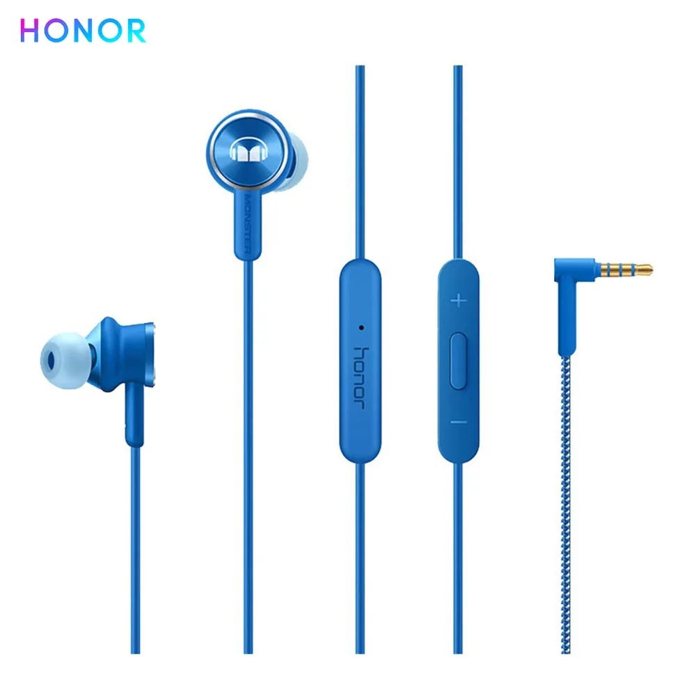 Оригинальные наушники Huawei Honor AM17 с высоким разрешением HD стерео регулятором