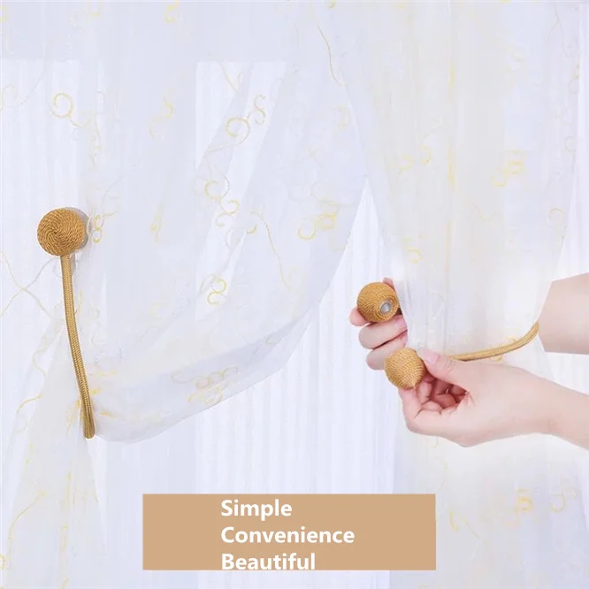 10 шт. Высококачественные магнитные Перламутровые Шарики для занавесок подхваты