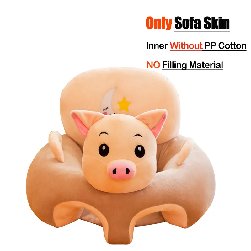 3 Baby Sofa Support Seat Cover Learning To Sit Seat Feeding Chair Cover Kids Sofa Skin for Infant Toddler Nest Puff Without Cotton - Цвет: 3