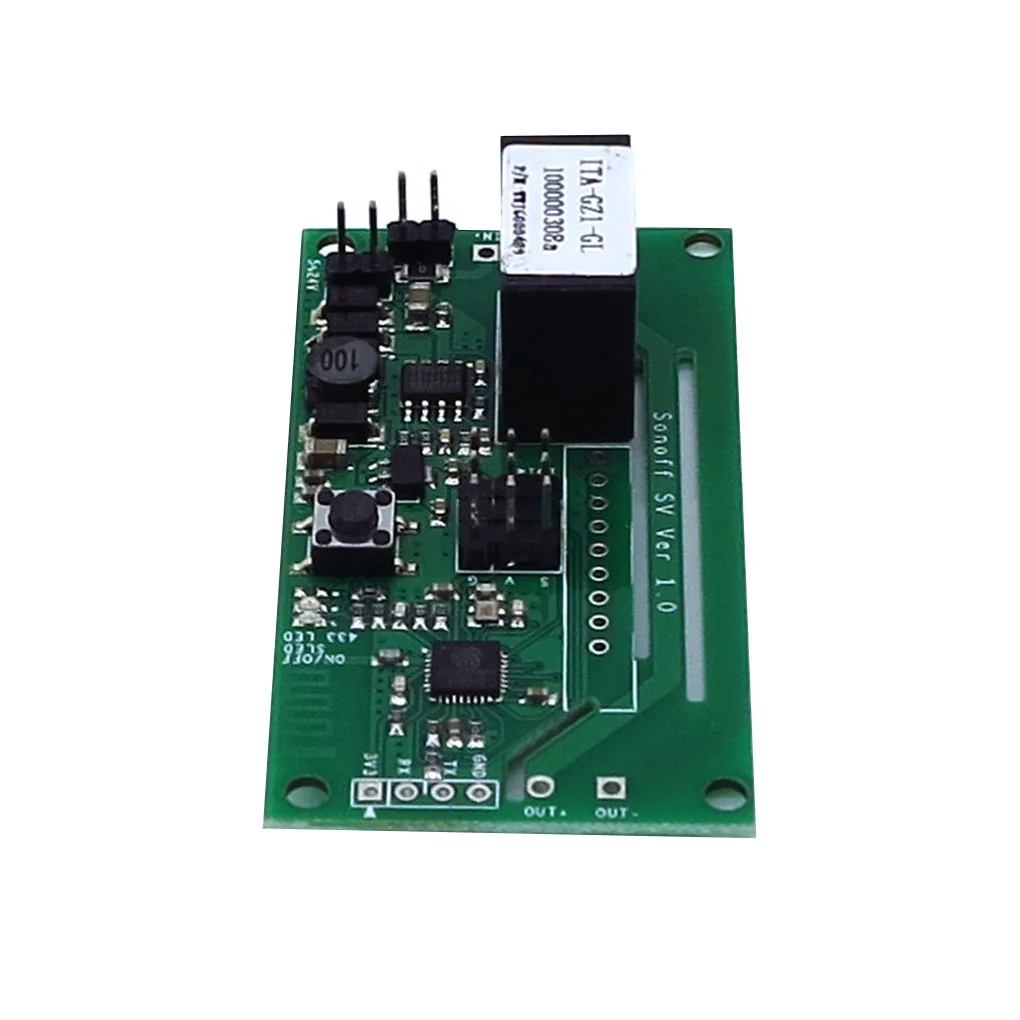 

SONOFF SV WiFi Wireless Switch Module Safe Voltage Long Distance Remote Timing for IOS/Android Smart Home