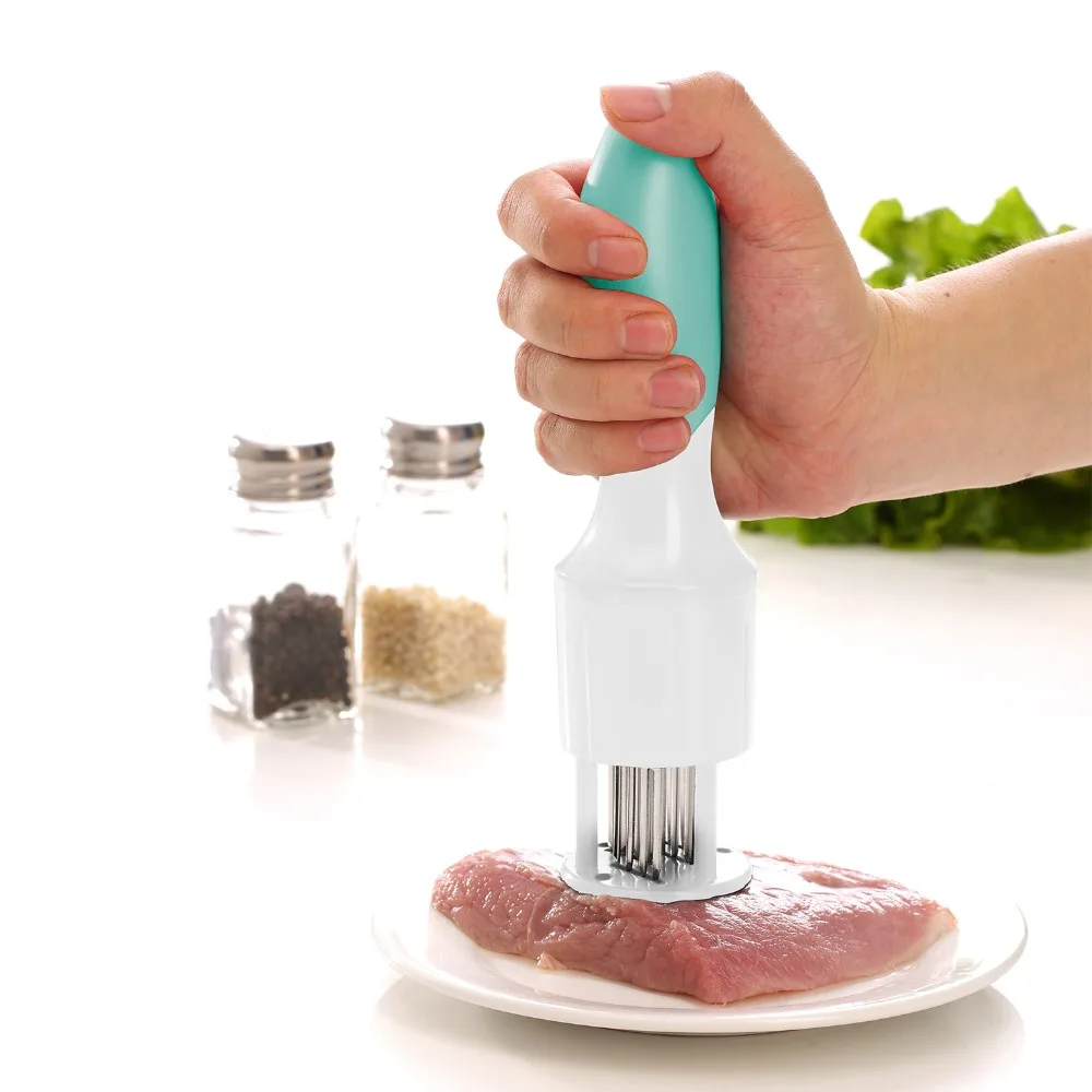 FISSMAN мясо TenderizerUltra лезвия из нержавеющей стали кухонный инструмент для стейка