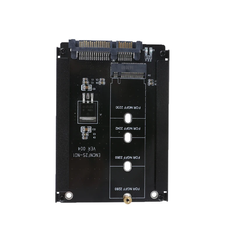 Металлический B Ключ M.2 NGFF в SATA 3 адаптер карты M.2/NGFF SSD до 2 5 дюйма чехол для 2280 2260 2242