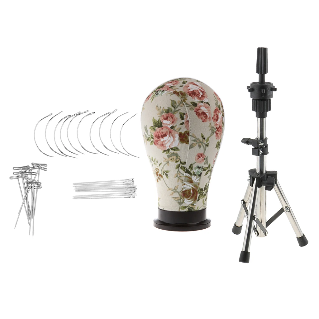 Сверхмощная Брезентовая голова 22 дюйма парик Манекен для укладки головы с