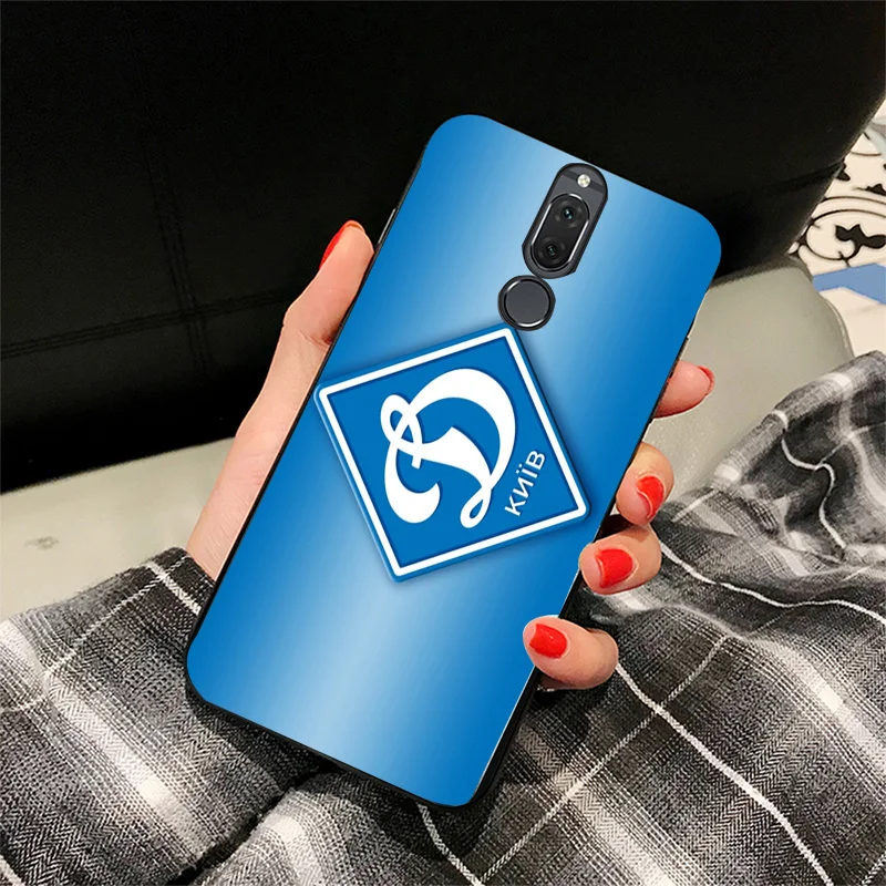 Чехол для телефона FC Dinamo Киевский чехол Huawei Mate10 Mate 30Pro черный мягкий ТПУ DIY Nova 3 5 P9
