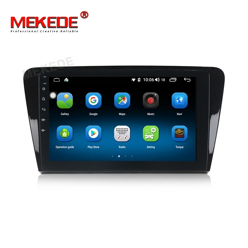 MEKEDE автомобильный DVD мультимедийный плеер для Skoda Octavia A7 III/3 2014 2din Android 9 0 радио авто