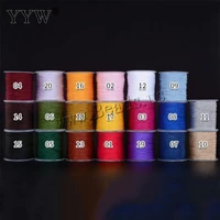 wholesale 100mspool0 8mm mix colors sewing thread polyamide for jewelry making accessories diy bracelet necklace beading