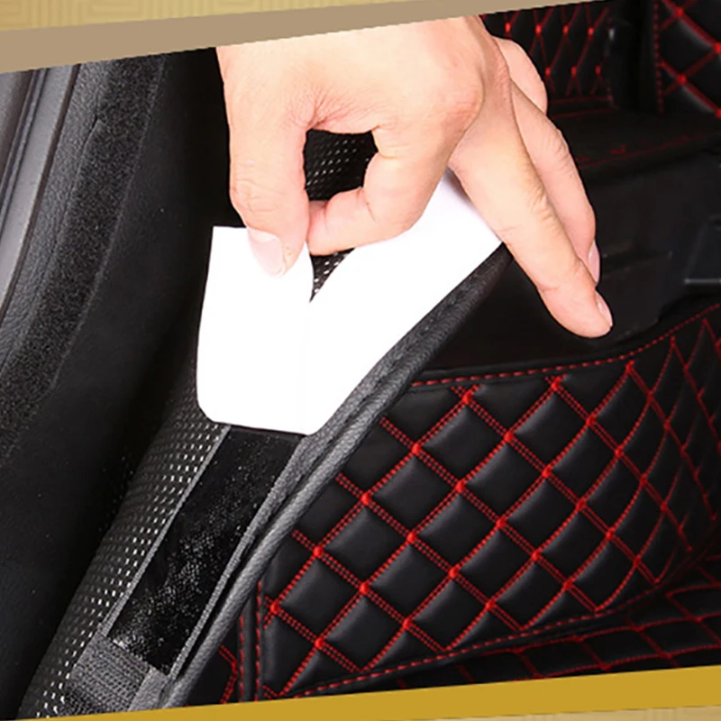 

KADULEE leather car trunk mat for hyundai tucson 2015-2020 suv cargo liner accessories interior boot