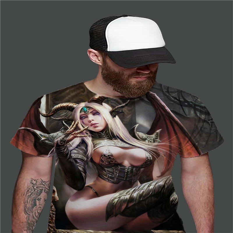 

2021 Summer Men's And Women's New Legend Thecryptids Pattern 3dt Shirt Men's Large Xxs-6xl Short Sleeve Anime Character T-shirt