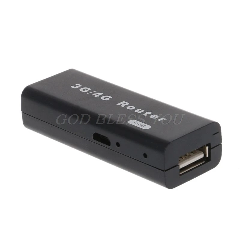 Мини Портативный 3g/4G wi-fi/WLAN точка доступа клиент 150 Мбит/с USB беспроводной маршрутизатор