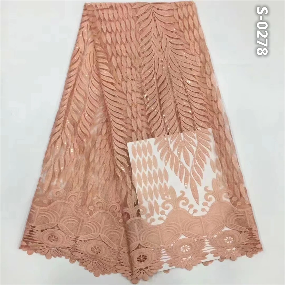 Яркая африканская кружевная ткань 2020 Высокое качество Кружева Французский Тюль