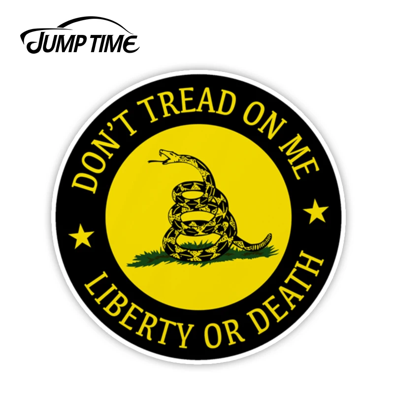 JumpTime 13 см x наклейка на меня окно ноутбука автомобиля s Gadsden флаг 2 стандарт