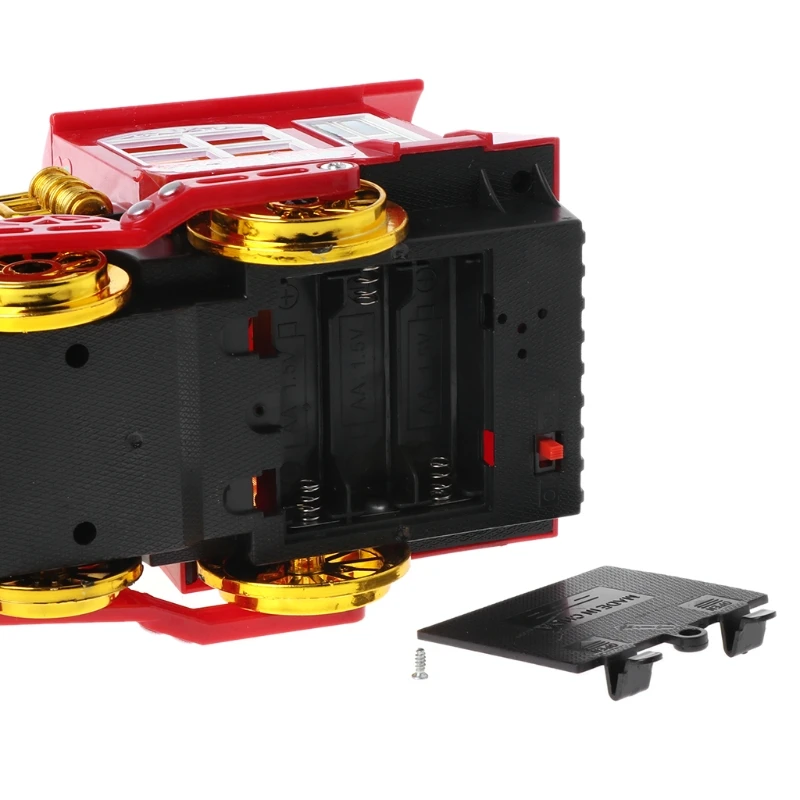 Воздушно пузырьковый игрушечный поезд на батарейках локомотивный двигатель с