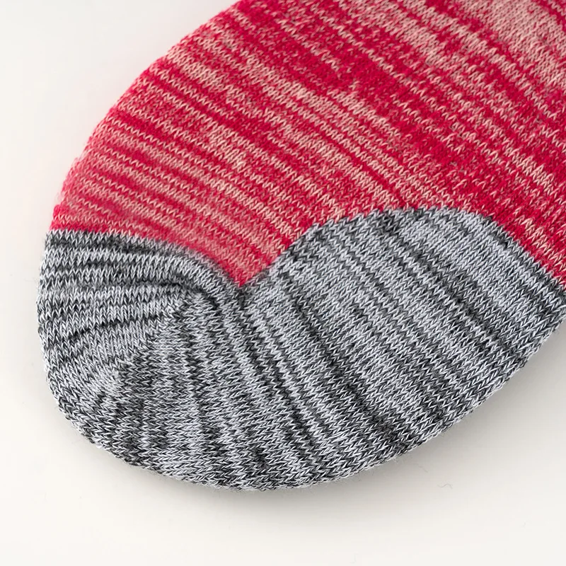 Running Sports Socks 5 PAIRS Thickened Ski Socks Outdoor Sweat-absorbent Unisex Socks Hiking Socks Drop Shipping