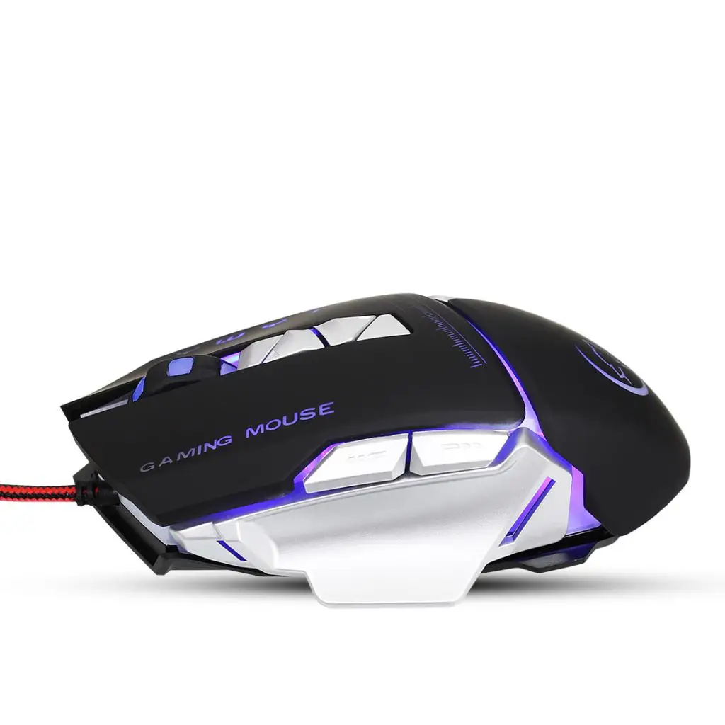 Professional 8 Buttons Wired USB Computer Gaming Mouse Mice Gamer Ergonomic Mause Cable For PC Game | Компьютеры и офис
