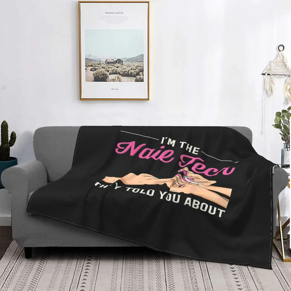 

Im The Nail Tech-Manta a cuadros para cama, manta de muselina a cuadros para пикник, alfombra de oration islдействию