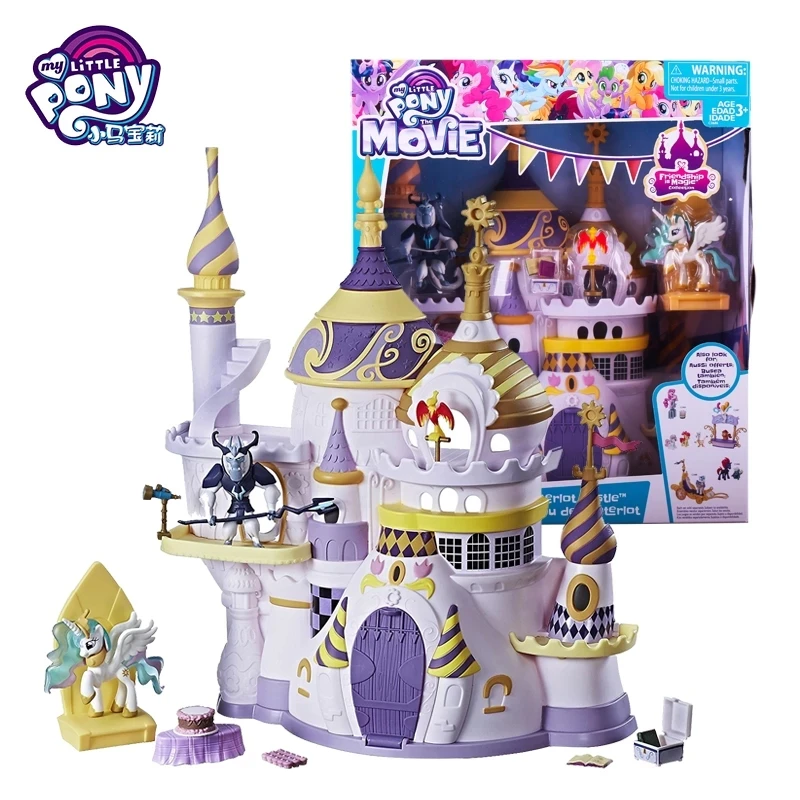 Оригинальный игрушки My Little Pony Дружба это чудо домик Игрушки для девочек с