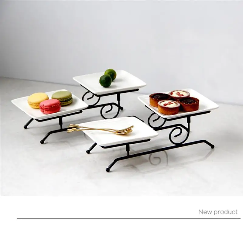 Керамическая подставка для торта макарон десерт кексов полка фруктов закусок