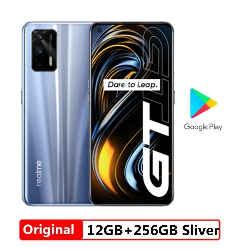 realme gt 5g smart phone snapdragon 888 nfc android 11 120hz 6 43 super amoled screen 3d glass body 4500mah 65w super charge free global shipping