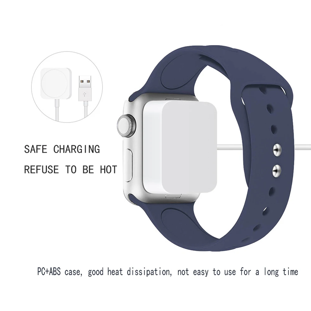 Магнитное зарядное устройство для Apple Watch USB Беспроводная зарядка 38 мм и 42 IWatch
