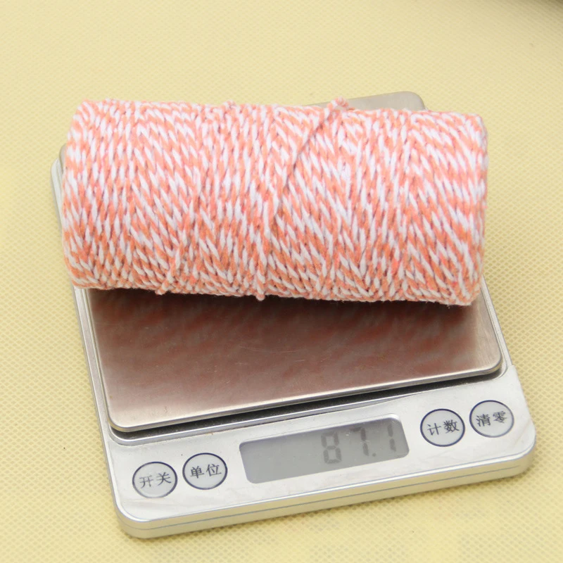 

100m Cooking Butcher's Cotton Twine Meat Trussing Strings Meat Sausage Tie Rope Kitchen Stuff New