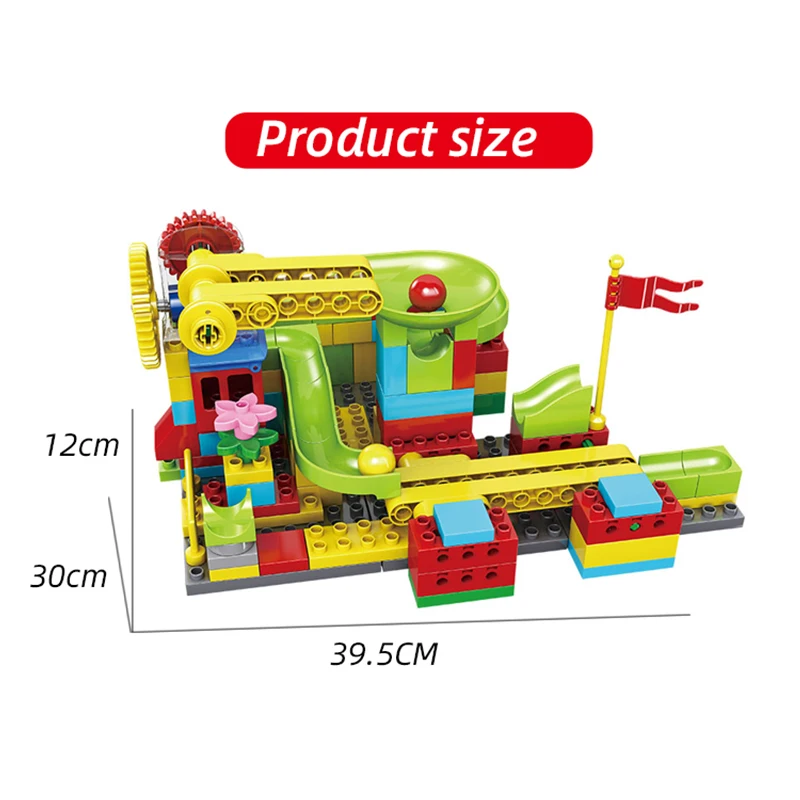 130 шт. гоночный лабиринт с шариками колесо шестеренки технические строительные