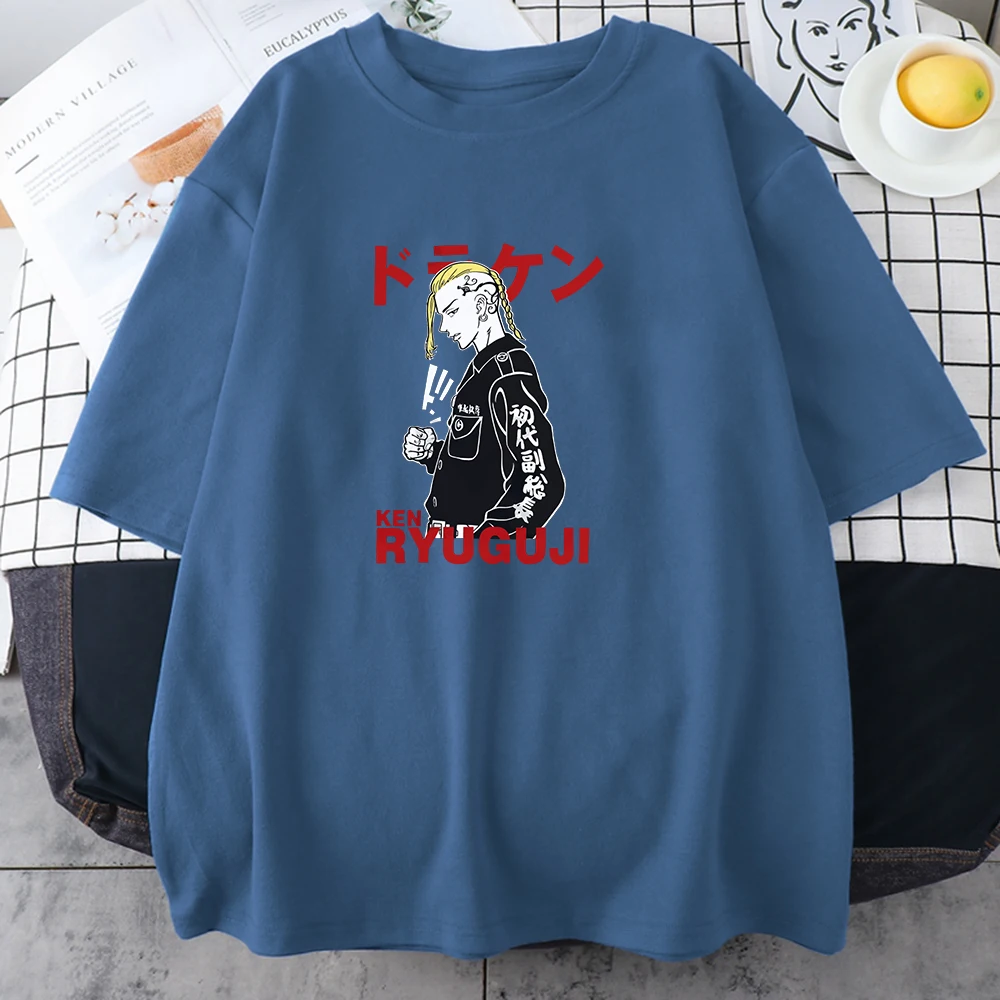 

T Shirt For Women Tokyo Revengers Anime Harajuku Oversized Clothes Summer Short Sleeve Crewneck Clothing Female Loose Tshirts