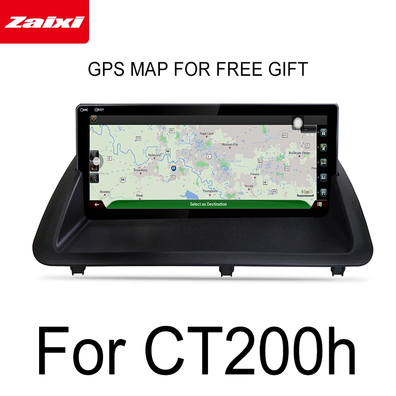 Автомобильные аксессуары для Android GPS Lexus CT200h 2011 ~ 2018 сенсорный Экран