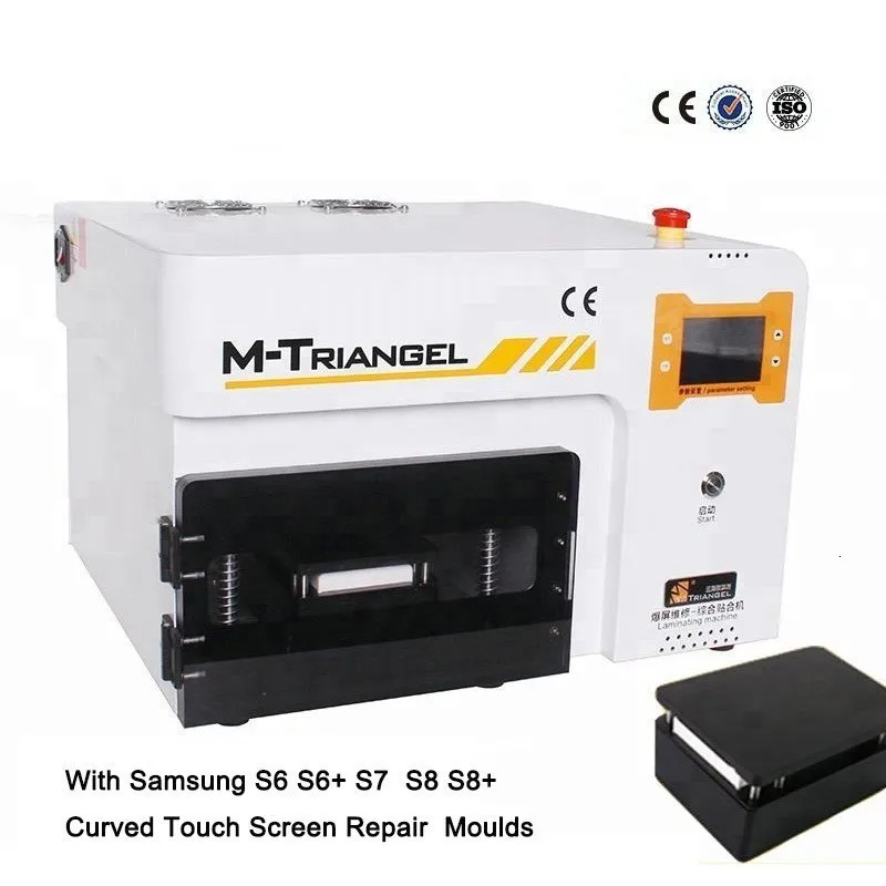 M-TRIANGLE релиз lcd ОСА ламинатор для удаления пузырей Для samsung S7 S8 Edge изогнутый экран сенсорный ремонт