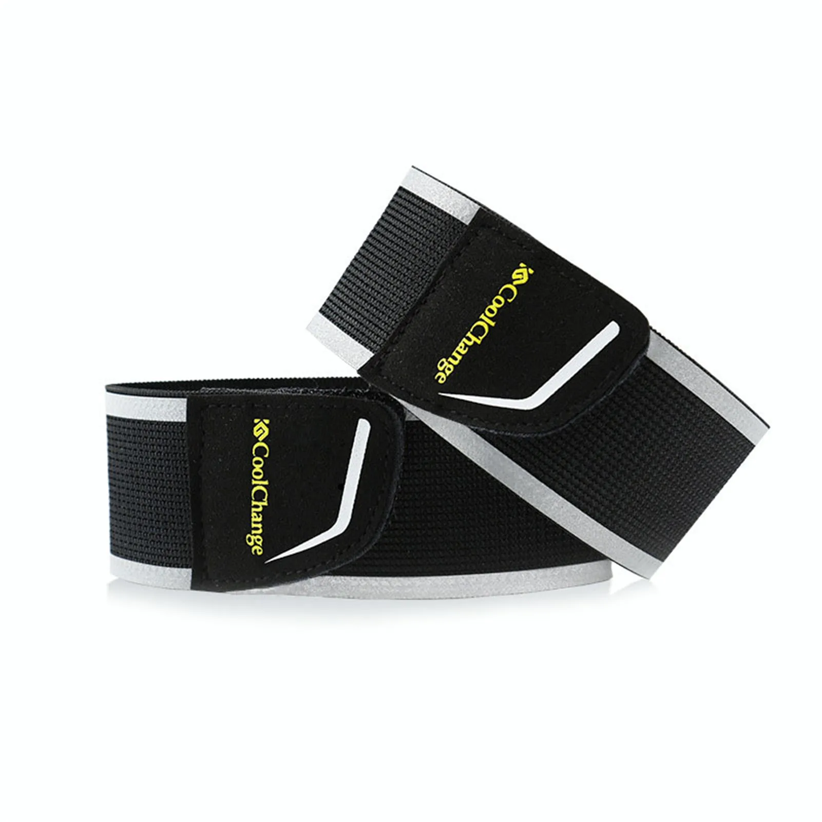 

4pcs Reflective Bands for Leg Arm High Visibility Running Gear Reflective Belt Wristbands Straps for Running Cycling FEA