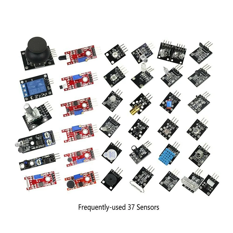 Robot Sensor Module Equipment Set With Tutorials For Arduino Raspberry Pi Kids DIY Detector Relay | Инструменты