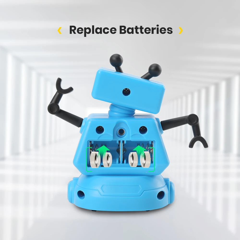 DEERC робот игрушка обучающая умная RC игрушка-робот пульт дистанционного управления для мальчиков мини стебель Дошкольное обучение игрушки с 70 шт головоломка