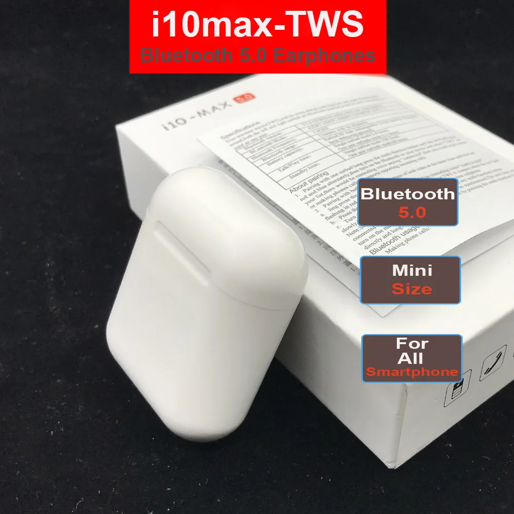 i18 i11 TWS мини беспроводные Bluetooth наушники inpods 12 i30 i10 max tws стерео наушники с зарядным устройством Mic