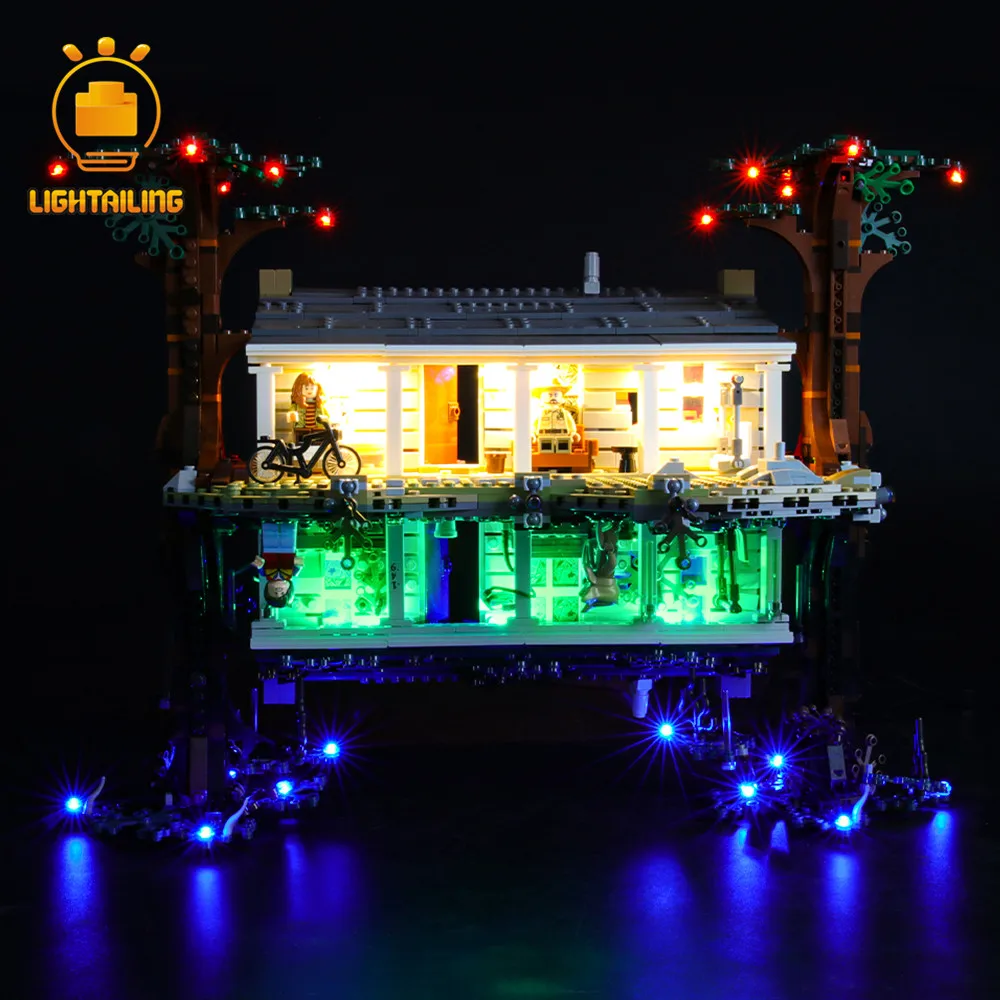 LIGHTAILING светодиодный светильник комплект для чужих вещей перевернутый светильник комплект совместим с 75810(не включает модель