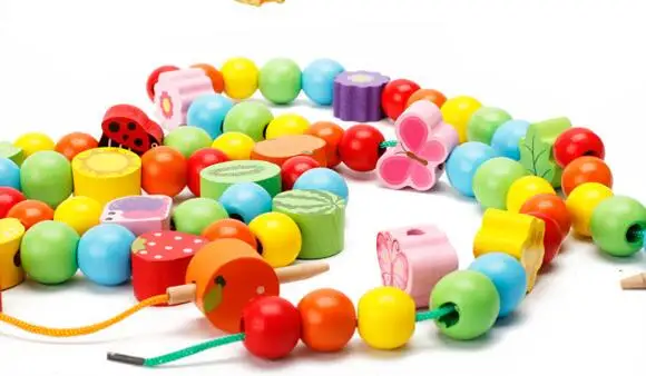 Фруктовое дерево фруктовые бусины обучающая игрушка материалы Монтессори