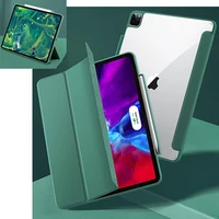 for 2020 ipad pro 11 2th generation case with pencil holder for 2018 ipad 11 12 9 aire 4 smart cover full body protective case
